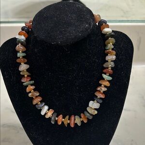 Vintage Multicolor Beaded Necklace